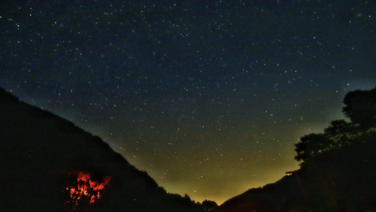 豊かな自然、美しい星空